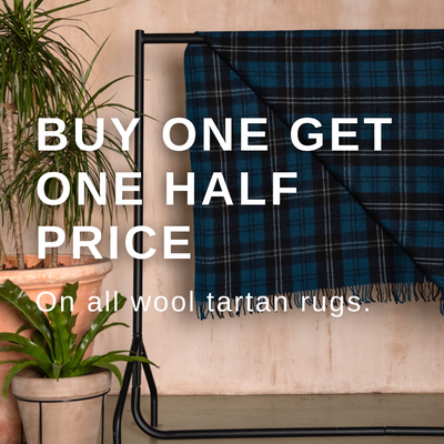 LAST CHANCE ON OUR TARTAN RUG SALE