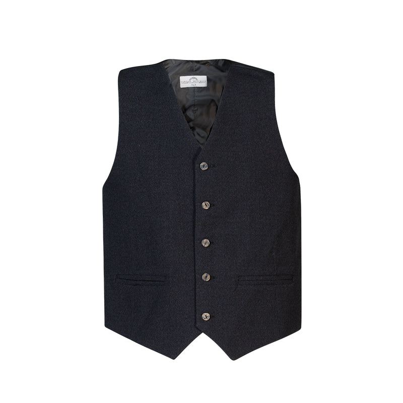 Men's 5 Button Waistcoat - Charcoal - Clearance