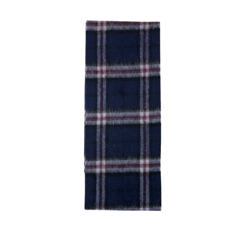 100% Lambswool Mini Tartan Scarf - 11 Colours