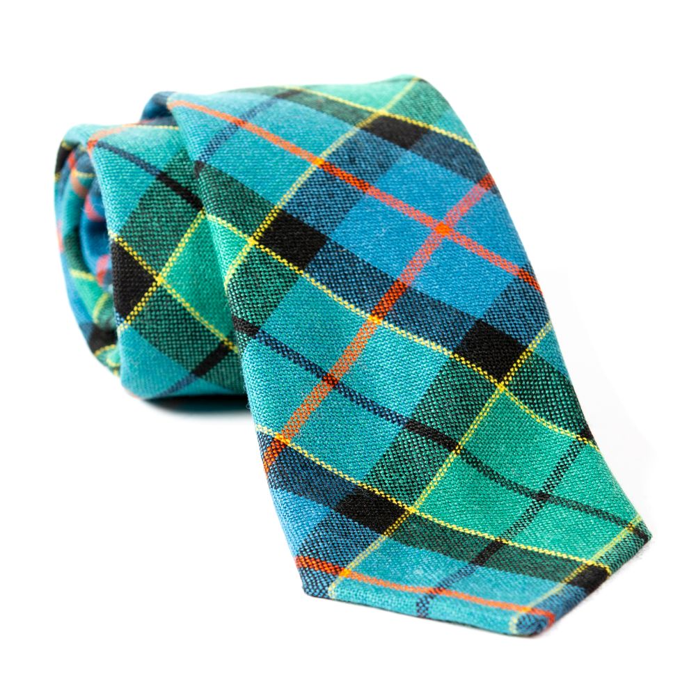 100% Wool Tartan Neck Tie - Forsyth Ancient | Scotland Kilt Co