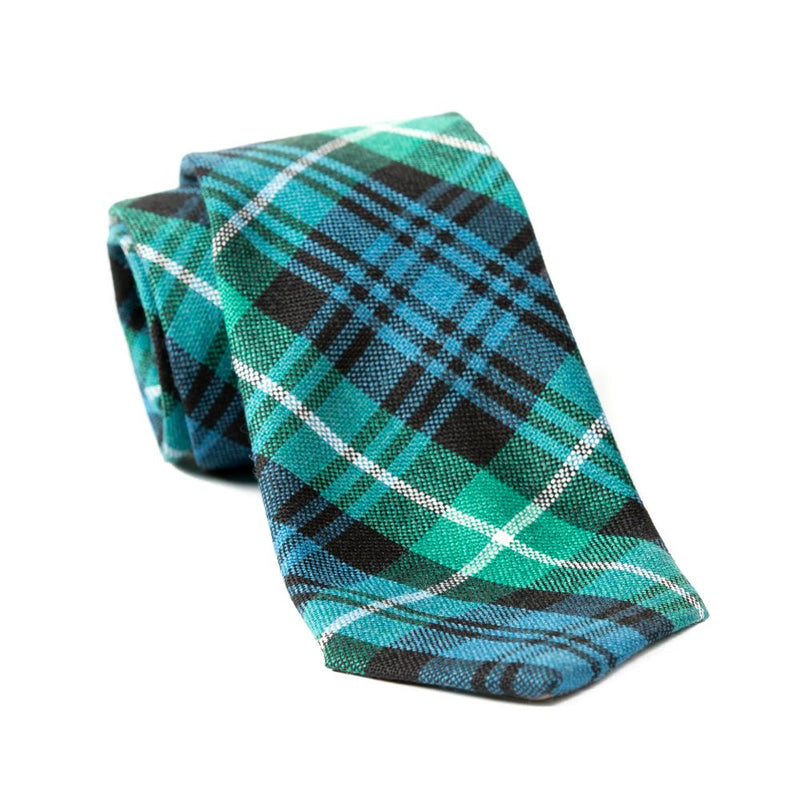 100% Wool Tartan Neck Tie - Lamont Ancient