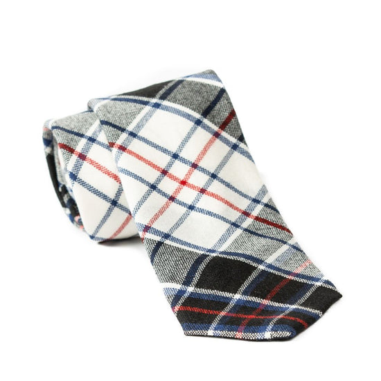 100% Wool Tartan Neck Tie - MacRae Dress Modern