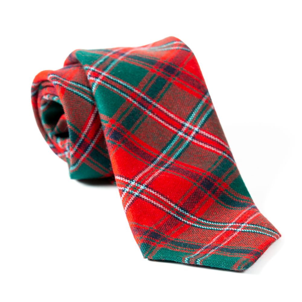 100% Wool Tartan Neck Tie - Stewart of Appin Modern | Scotland Kilt Co