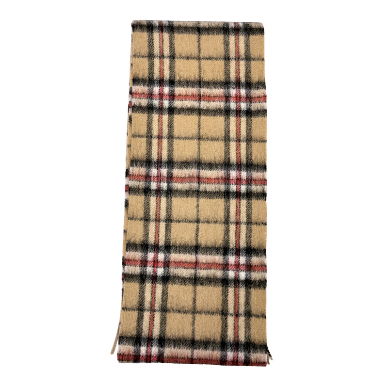 100% Lambswool Mini Tartan Scarf - 11 Colours