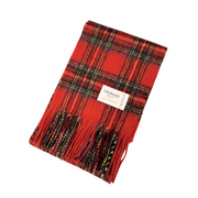 100% Lambswool Mini Tartan Scarf - 11 Colours