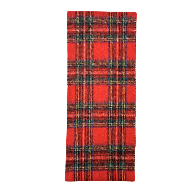 100% Lambswool Mini Tartan Scarf - 11 Colours