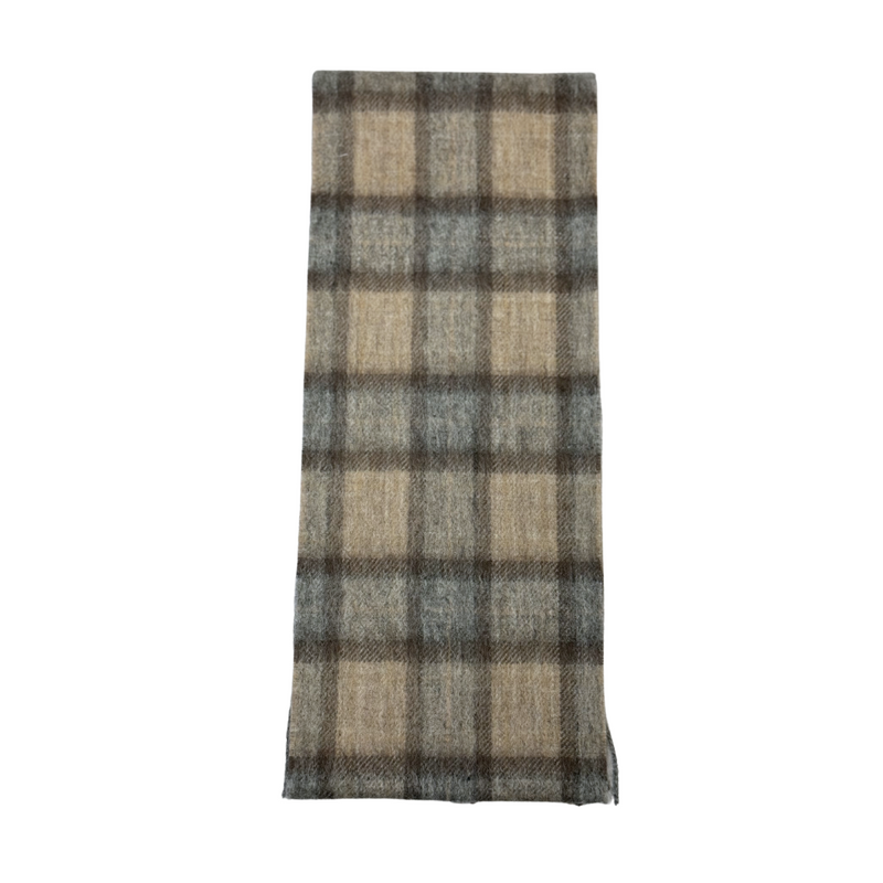 100% Lambswool Mini Tartan Scarf - 11 Colours