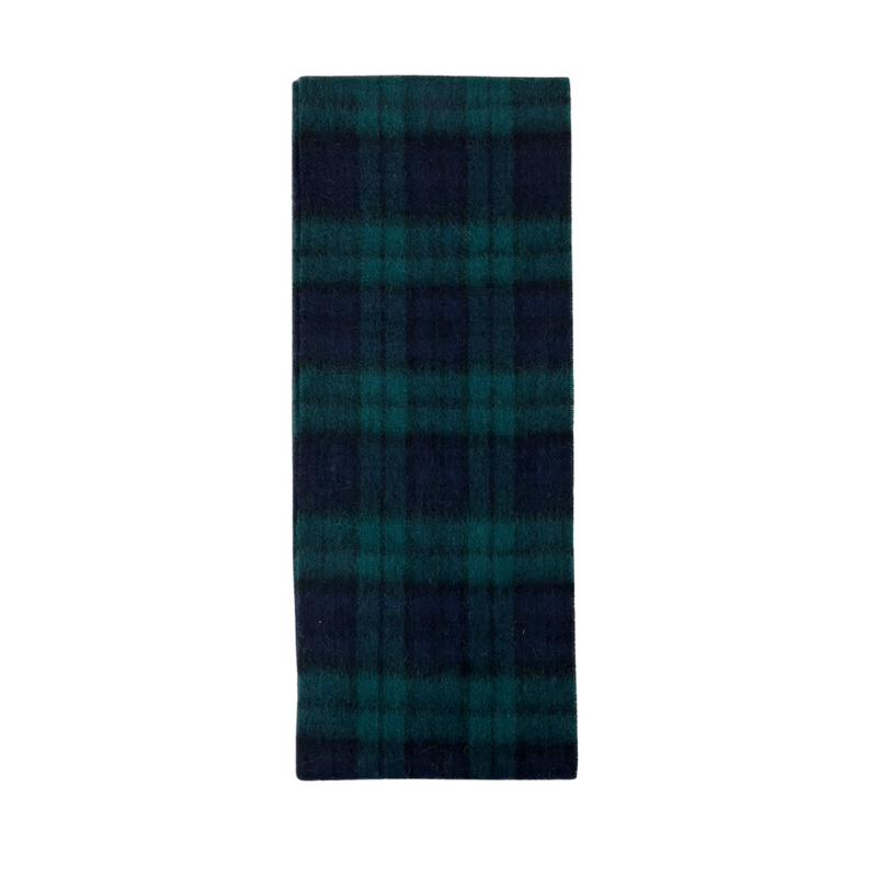 100% Lambswool Mini Tartan Scarf - 11 Colours