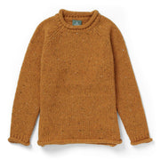 Ladies Donegal Tweed Wool Roll Neck Sweater by Aran Mills - 3 Colours