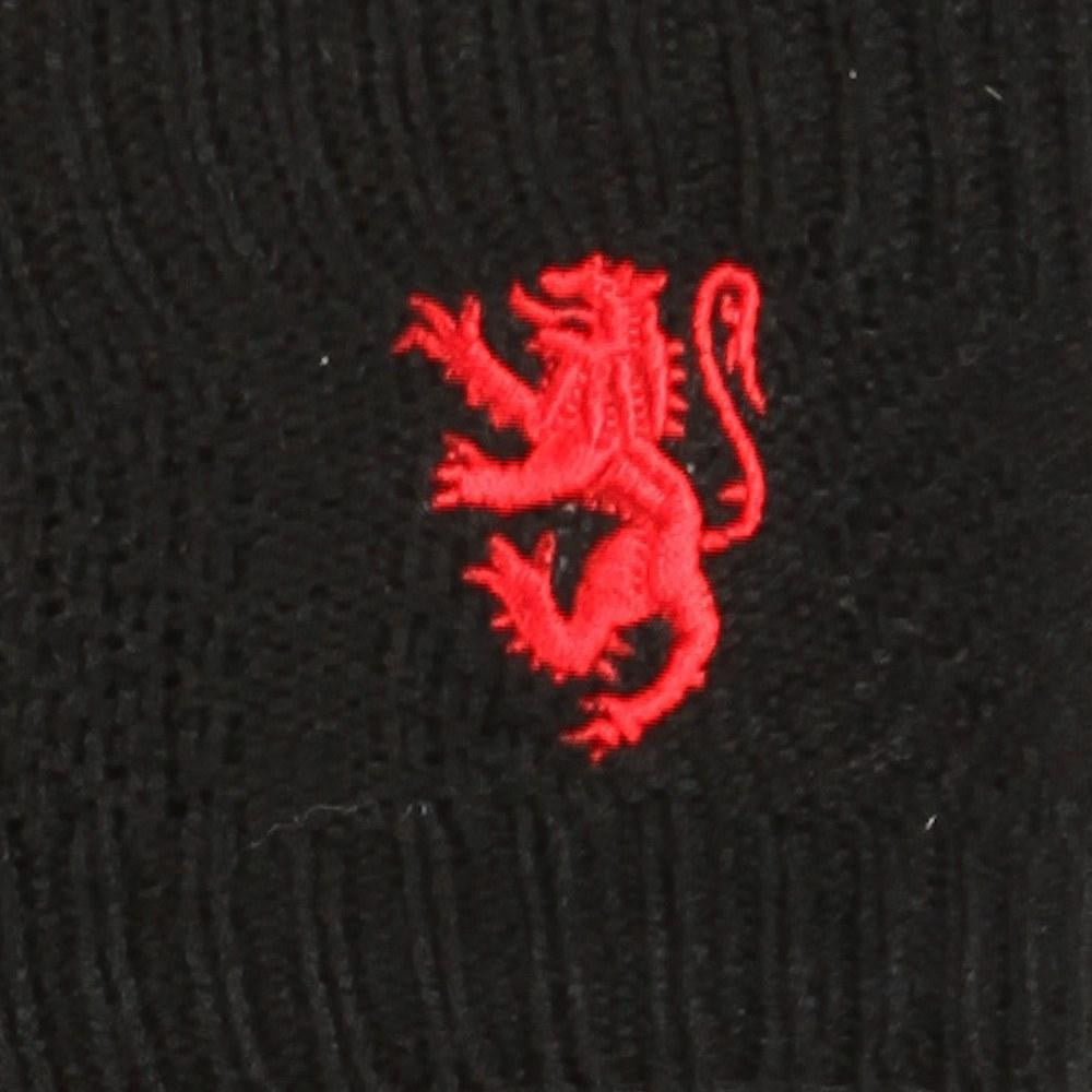 Standard Gents Kilt Hose - Black with Red Lion Emblem - CLEARANCE ...