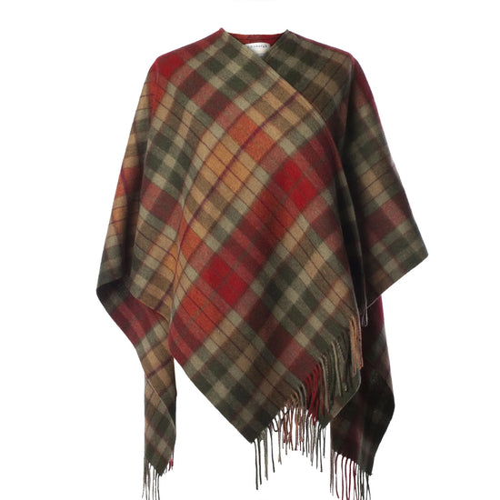 Women's Tartan Lambswool Mini Cape