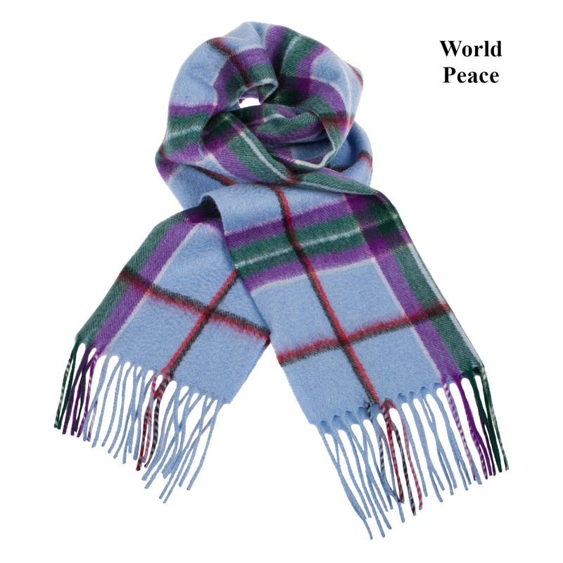 Cashmere Tartan Scarf - 8 Tartans