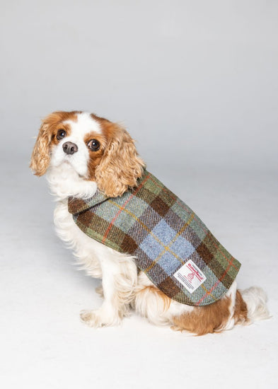 Harris Tweed Dog Coat - 8 Colours