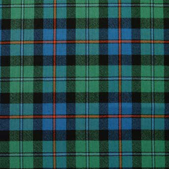 100% Wool Tartan Neck Tie - Campbell of Cawdor Ancient