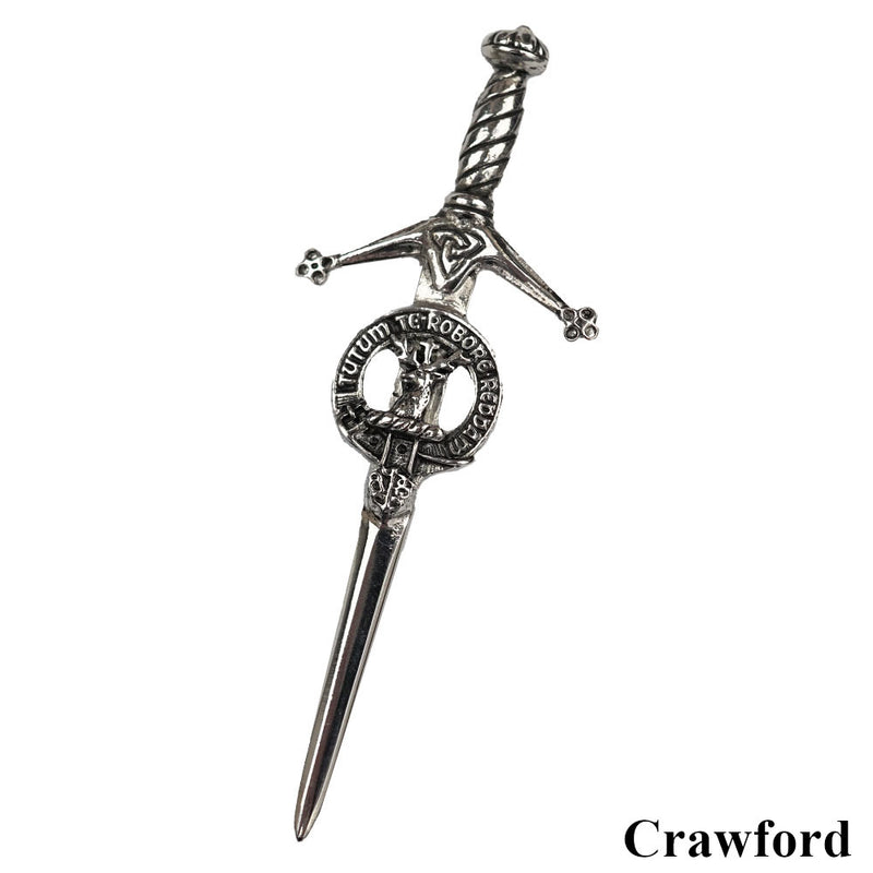 Clan Crest Kilt Pin - Crawford