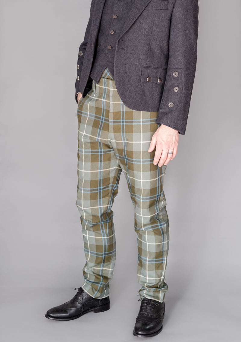 Men's Polyviscose Tartan Trews - Douglas Weathered