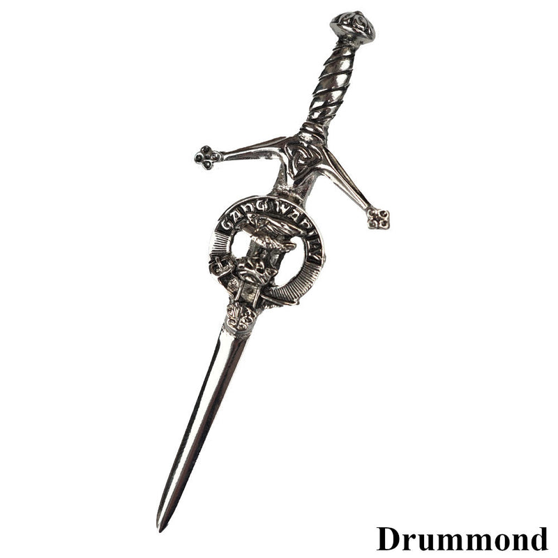 Clan Crest Kilt Pin - Drummond