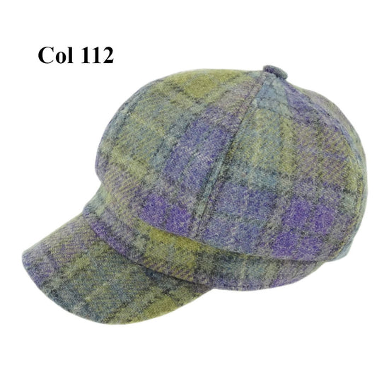 Ladies 100% Harris Tweed One Size Cap