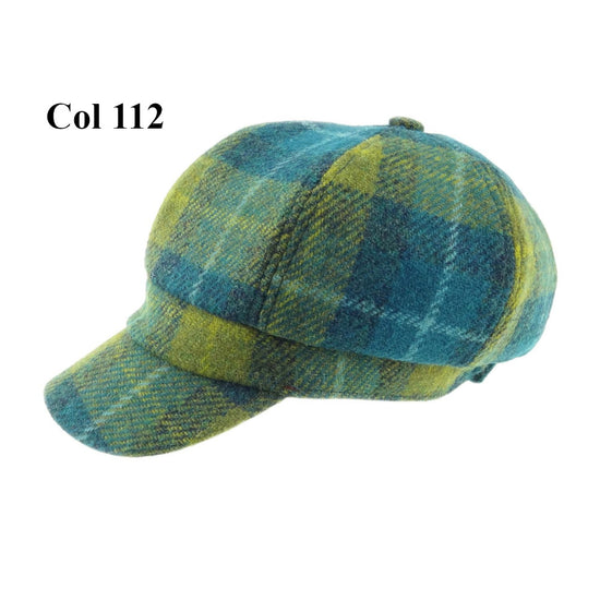 Ladies 100% Harris Tweed One Size Cap