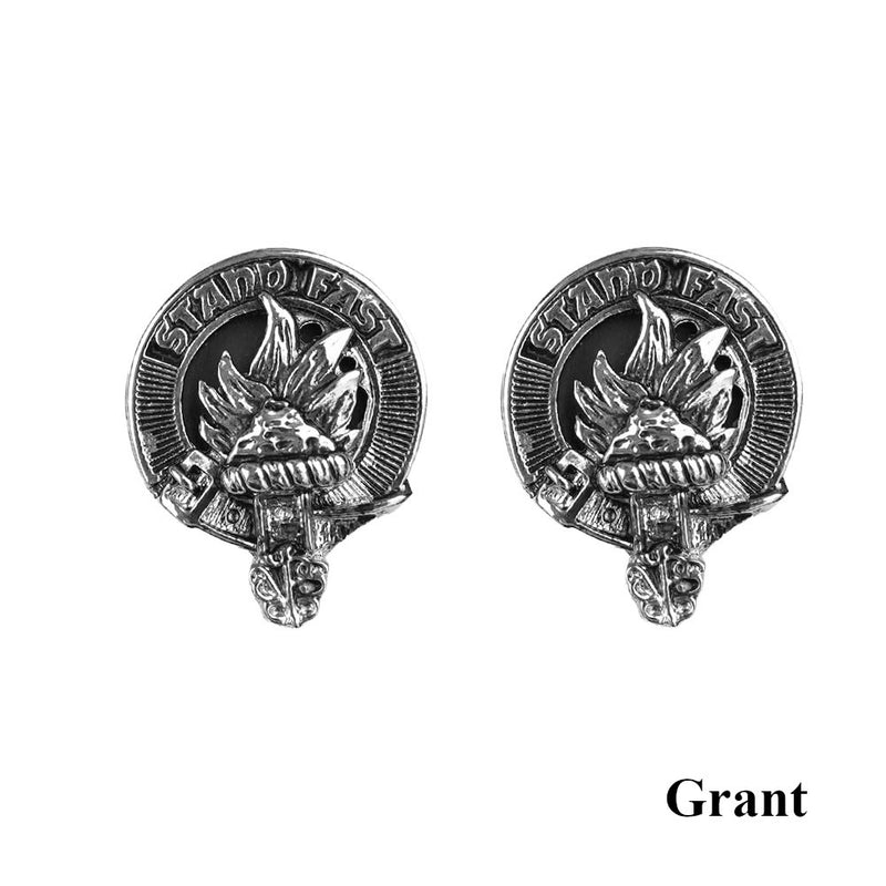 Clan Crest Cufflinks - Grant