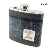 6oz Harris Tweed Hip Flask