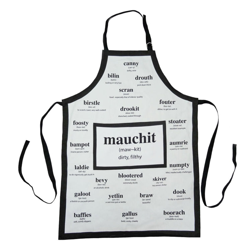 Auld Scots Words Design Apron