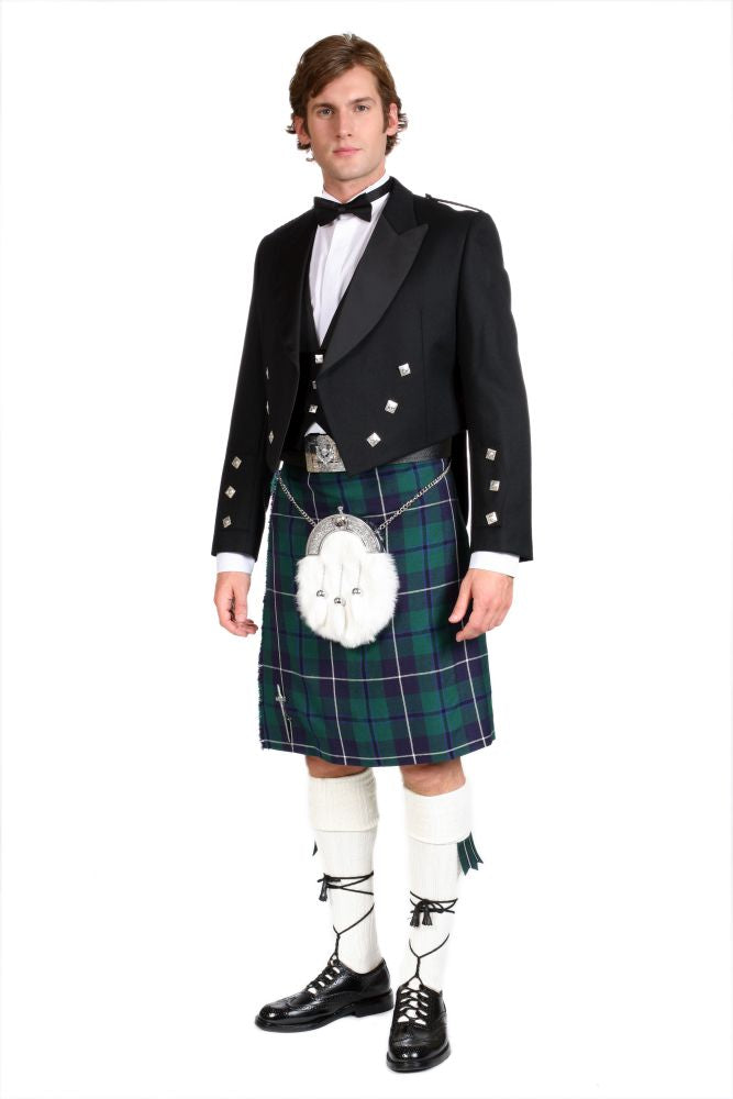 Instock Prince Charlie Jacket Kilt Outfit