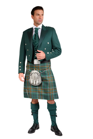 Irish County Prince Charlie Kilt Outfit - Made to Order