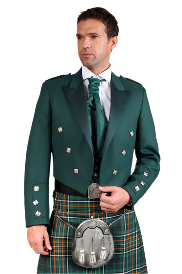 Irish County Prince Charlie Kilt Outfit - Made to Order