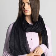 Ultra Fine Cashmere Pashmina - Black