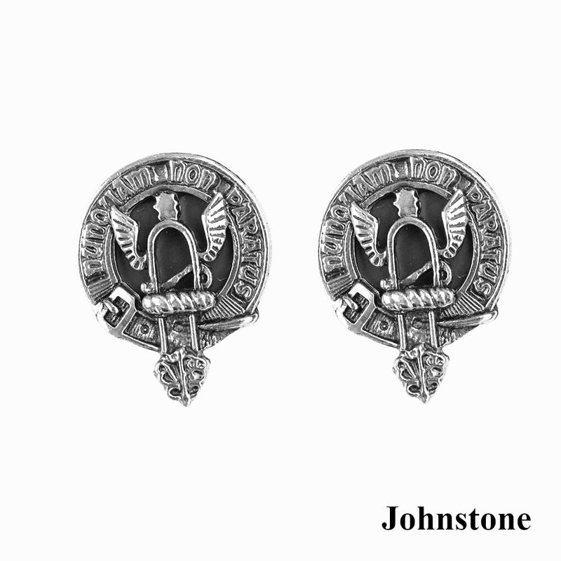 Clan Crest Cufflinks - Johnstone