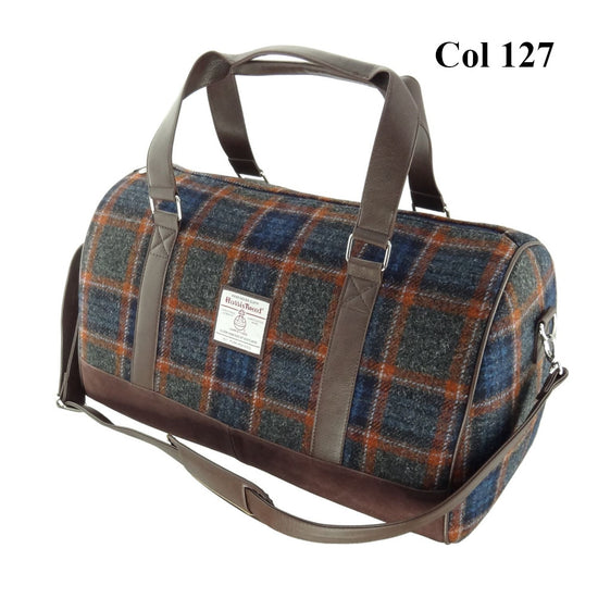 Harris Tweed Weekend Bag - Clyde