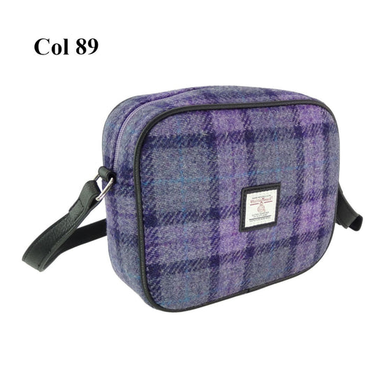 Harris Tweed Square Mini Bag - Almond