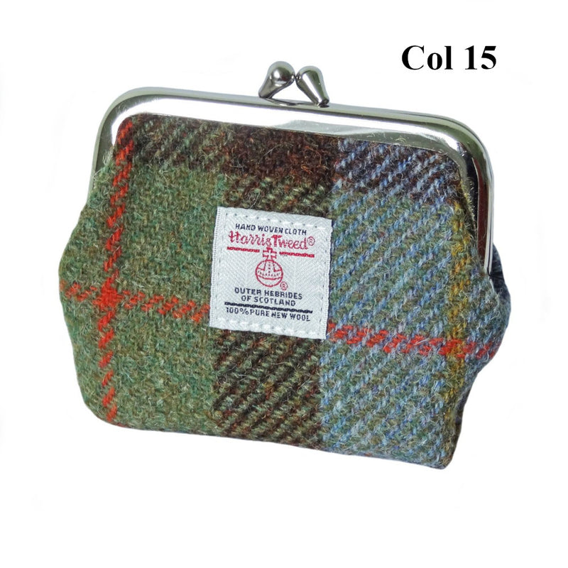 Harris Tweed Clasp Coin Purse - Eigg