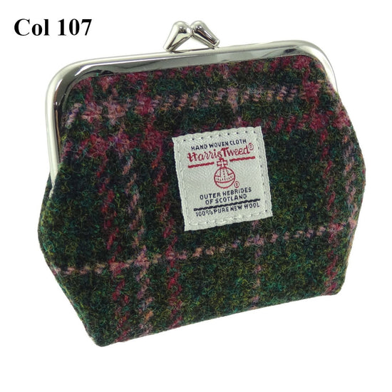 Harris Tweed Clasp Coin Purse - Eigg