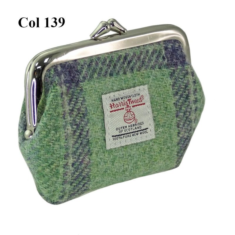 Harris Tweed Clasp Coin Purse - Eigg