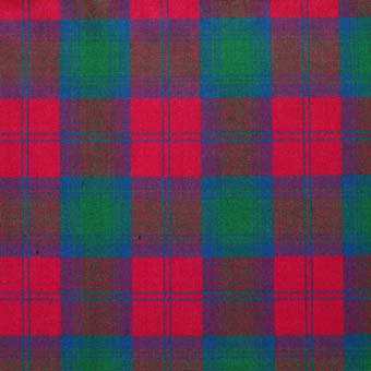 100% Wool Tartan Neck Tie - Lindsay Ancient