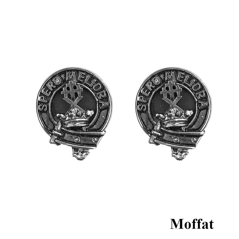 Clan Crest Cufflinks - Moffat