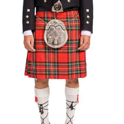 The Clansman Prince Charlie Jacket Full Dress Clan Crested Heavyweight Kilt Outfit - Made to Order