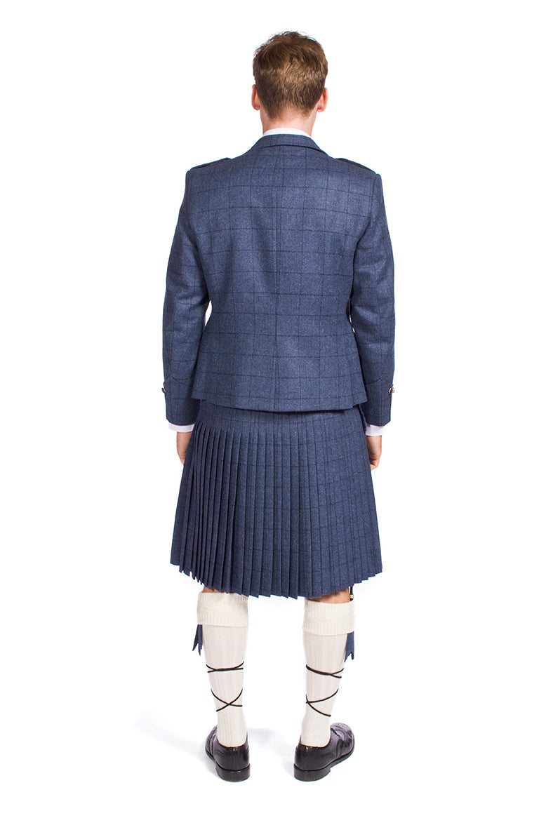 Complete Prestige Tweed Argyle Jacket and Kilt Outfit - Made to Order