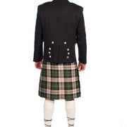 Economy Prince Charlie Jacket Outfit with 16oz 8 Yard Wool Kilt - Made to Order