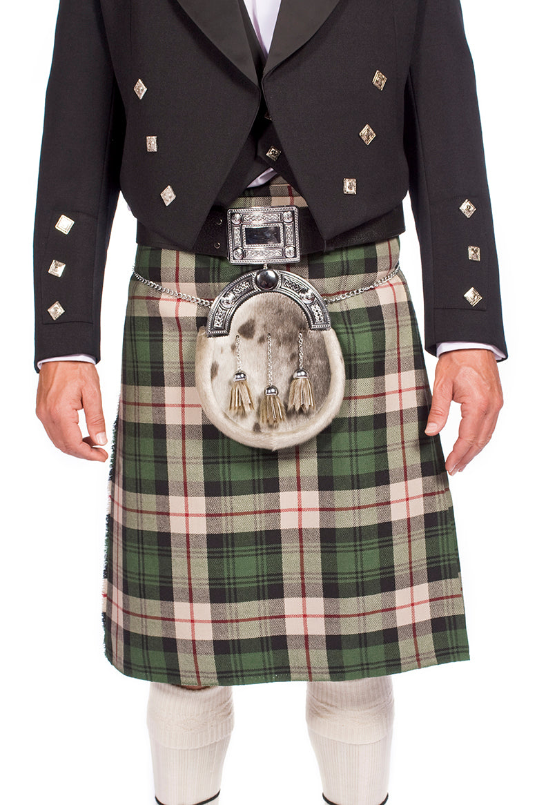 Economy Prince Charlie Jacket Outfit with 16oz 8 Yard Wool Kilt - Made to Order