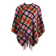 Women's Tartan Cashmere Mini Cape