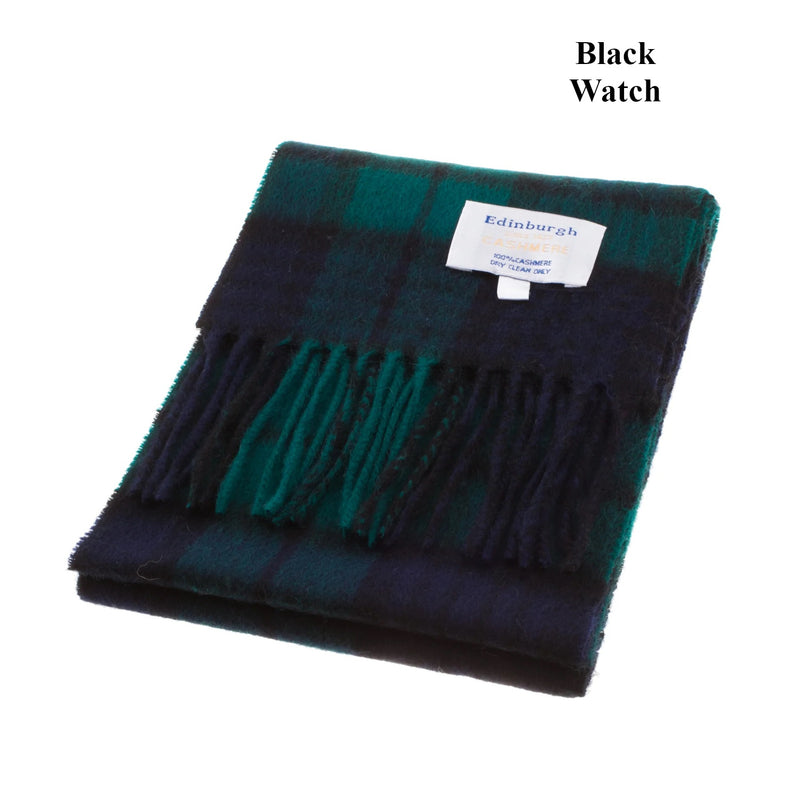 Cashmere Tartan Mini Scarf