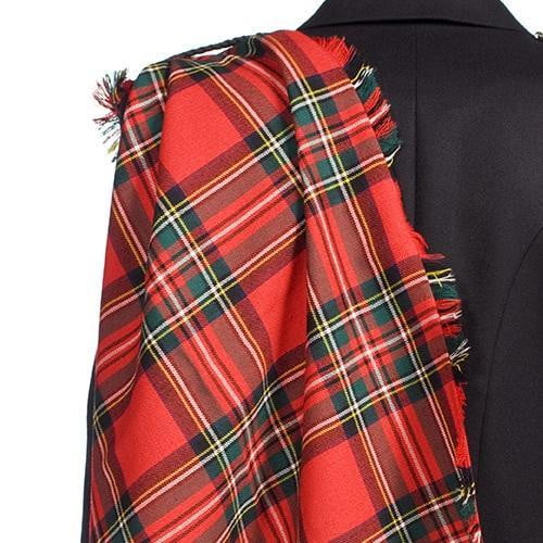 Men's Fringed Fly Plaid - 16oz Heavyweight Wool - Made to Order