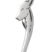 Curved Stag Pewter Kilt Pin - Polished