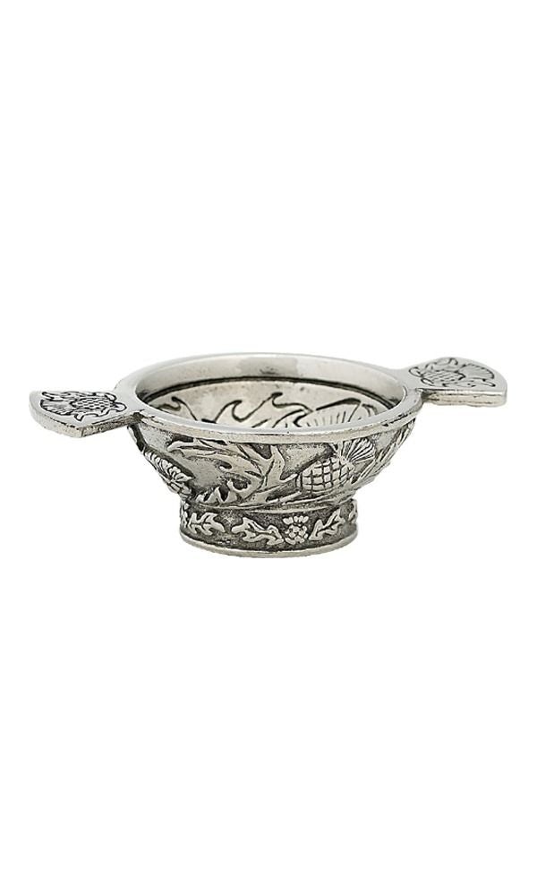 1.75'' Quaich - Thistle Design