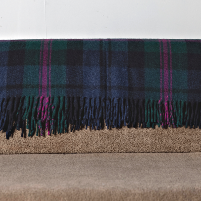 Wool Tartan Knee Blanket - 36'' x 59'' - Baird