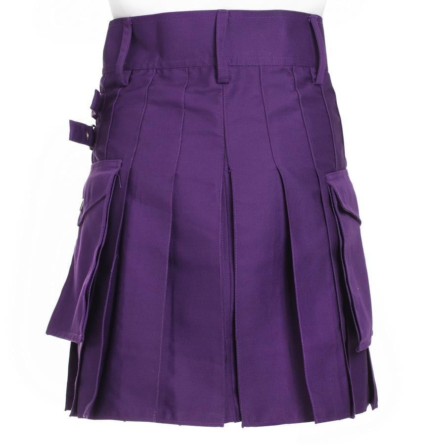 Women's Purple Utility Kilt | Scotland Kilt Co