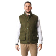 Mens Tweed Bodywarmer – Dark Tweed